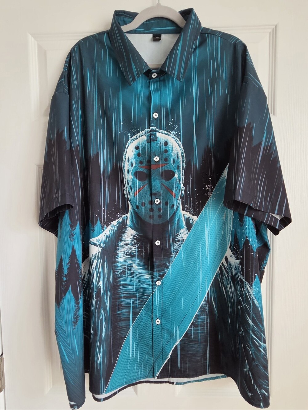 Men's Jason Graphic Button-Up Shirt
